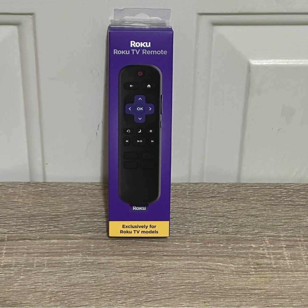 Official Roku‎ TV Remote Control OEM Replacement with Batteries Included